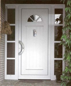 Türklopfer in Bogenform massive extra schwere Ausführung