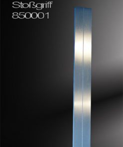 Haustürgriff Stab rechteckig mit gestrahlter Linie