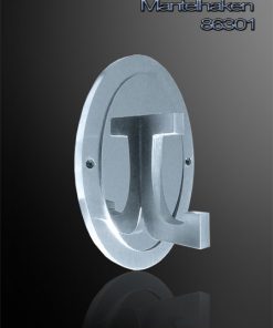 Mantelhaken Stockholm massiv 6 mm Edelstahl