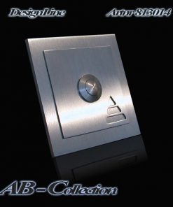 Designer Klingel Edelstahl mit Aufsatz Triangel