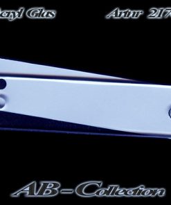 Aufschraubschild Standard Acryl rechteckig hochglanz poliert