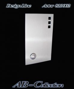 Designer Klingel  813002 mit 3 Ausschnitten