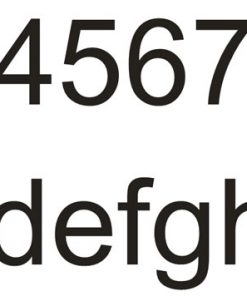 Hausnummer Serie Elegance Edelstahl