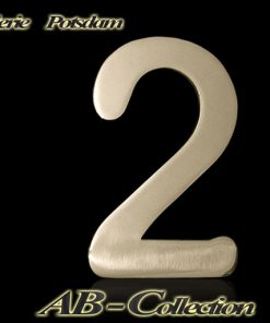 Hausnummer Serie Potsdam massiv 3mm Messing