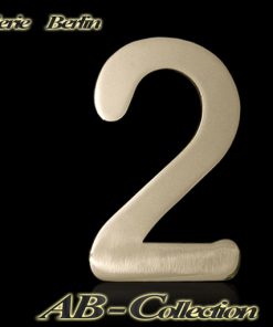 Hausnummer Serie Berlin aus Messing
