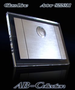 Glasklingel mit LED Glasplatte Empire