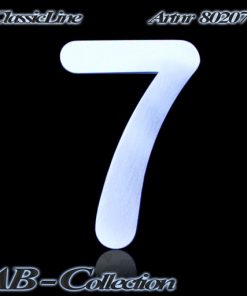 Hausnummer Serie Berlin Edelstahl