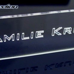 Namensschild Hamburg Acrylglas in diversen Größen