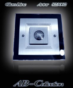 Edelstahlklingel rund mit LED Aufsatzplatte