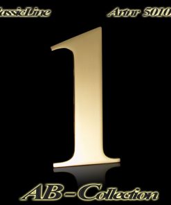 Hausnummern Serie  Classic Messing