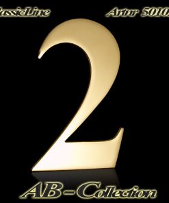 Hausnummern Serie Classic Messing