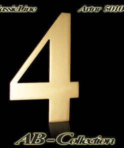 Hausnummern Serie Classic Messing