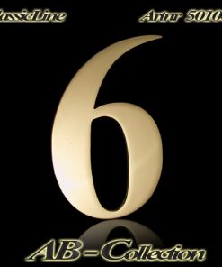 Hausnummern Serie Classic Messing