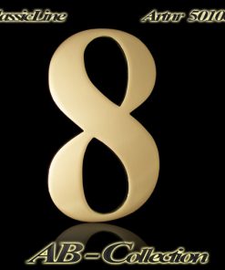 Hausnummern Serie Classic Messing