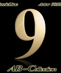 Hausnummern Serie Classic Messing