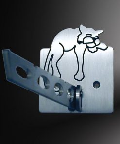 Klapphaken mit Motiv Edelstahl