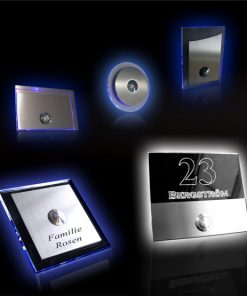 Türklingel mit Acrylglas und LED