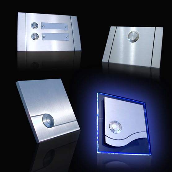 Türklingel Rund Led Türklingel aus Edelstahl - Vandalensicher und mit LED Beleuchtung hier ...